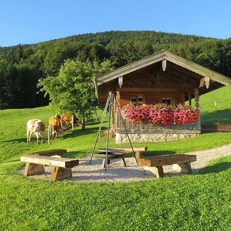 Schleipfnerhof Urlaub Auf Dem Bauernhof Villa Бернау ам Кимзе Екстериор снимка