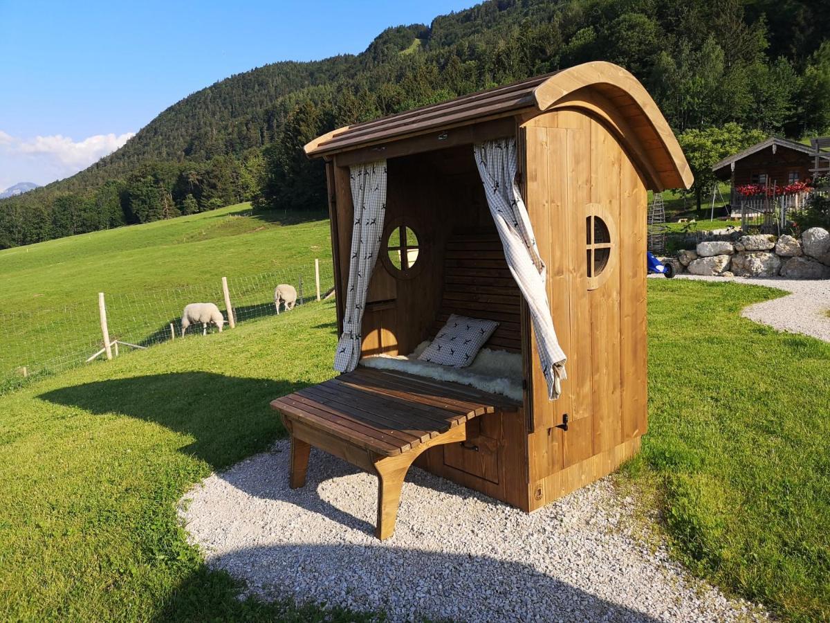 Schleipfnerhof Urlaub Auf Dem Bauernhof Villa Бернау ам Кимзе Екстериор снимка