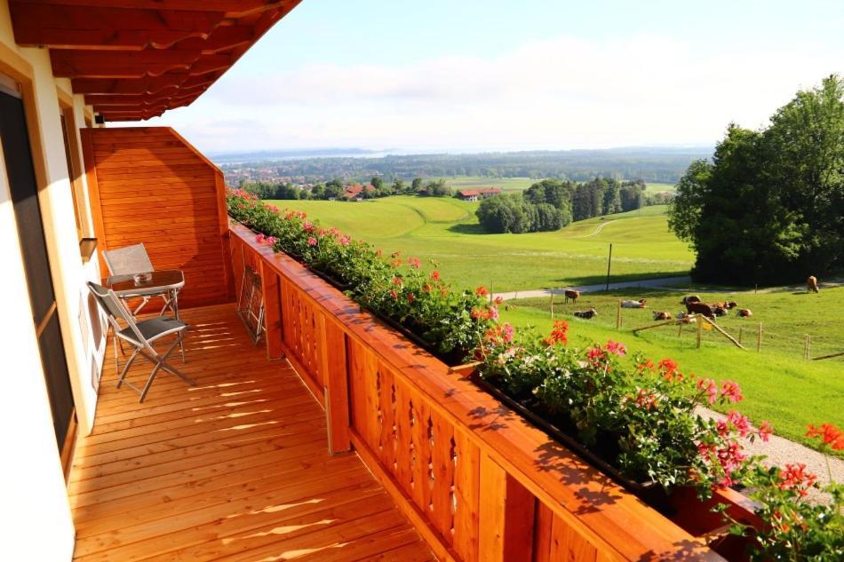 Schleipfnerhof Urlaub Auf Dem Bauernhof Villa Бернау ам Кимзе Екстериор снимка